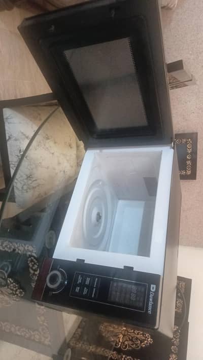 one month used microwave oven