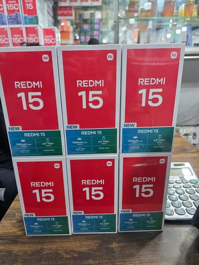 Redmi 15 Box Pack/ Note 14 Pro / Redmi 13 / 15C / 14C / A5 / Poco C75