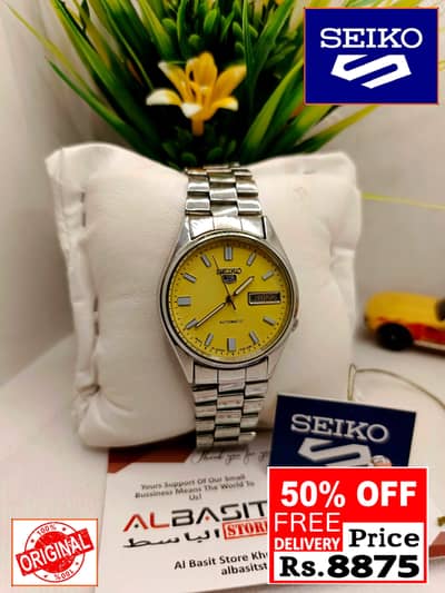 Seiko 5 Citizen Orient Automatic Pre-Owned watch Japan 03161737353