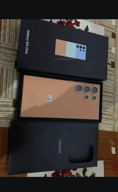 SAMSUNG GALAXY S24 ULTRA 12 512 WITH BOX DUAL PHY PLUS ESIM NON ACTIVE