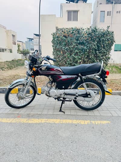 Honda cd70 Black colour