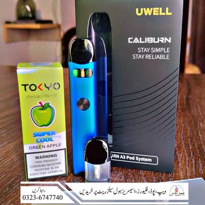 Caliburn A3 with Free Tokyo Flavour