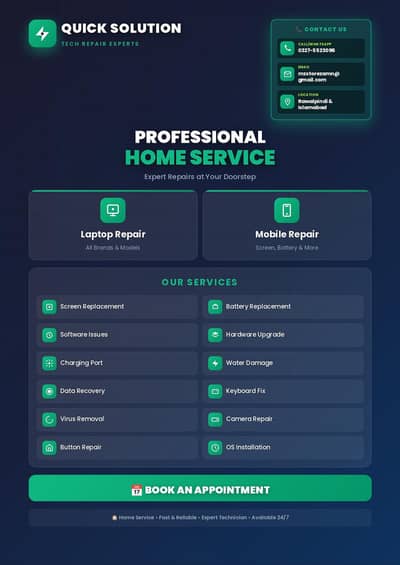 "Get Your Device Fixed Today - Laptop & Mobile Repair"