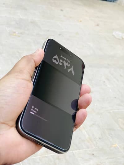 IPHONE 15 PRO jv complete box 128gb 87 BETTERY HEALTH ORIGNAL PANEL