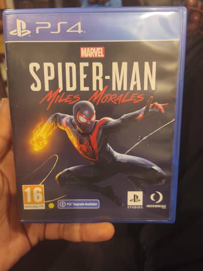 PS4 spiderman miles morales