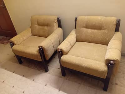 Shisham wood sofa set