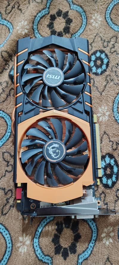 Nvidia GTX 980 TI 6gb  MSI Golden edition
