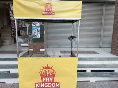 COMPLETE PROFESSIONAL FRIES COUNTER – FOR RENT OR SALE