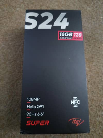 itel S24 9/10 condition