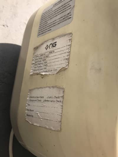 NasGas Used Heater Almost New For Sale. 10L