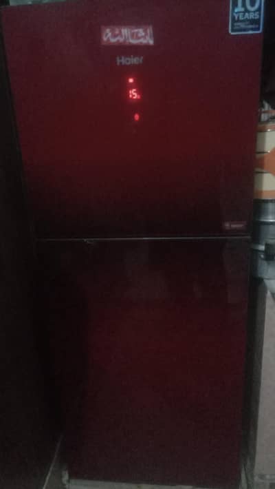 Haier Inverter (Glass Door) Urgent Sale