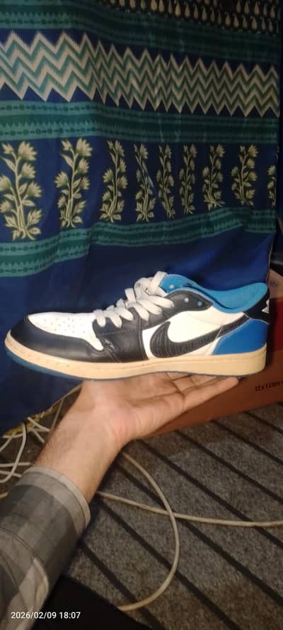 Nike Air Jordan Retro low of sp fragment  x  Travis Scott sneker Size7