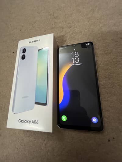 Samsung A06 Complete box
