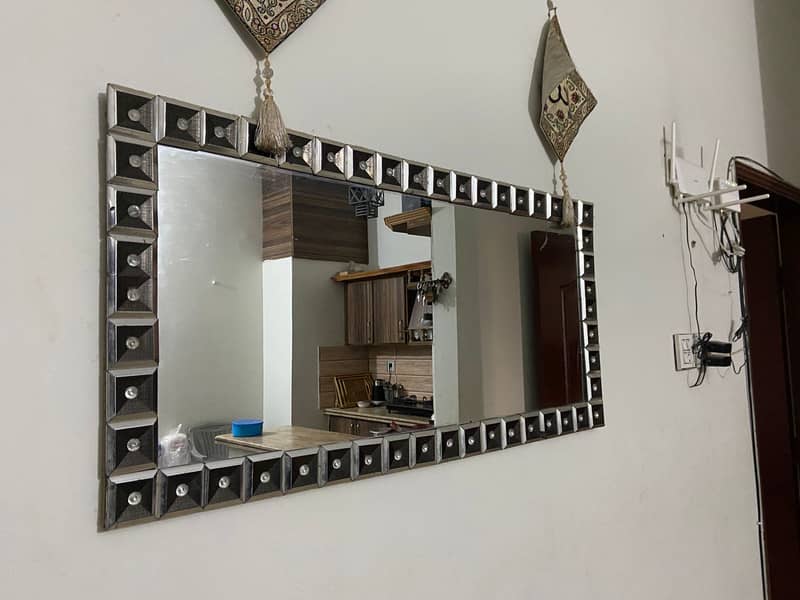 Wall mirror & table 1