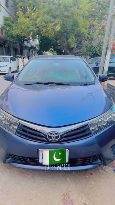 Toyota Corolla Gli 1.3 Blue Colour