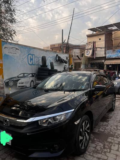Honda Civic 2018 Red meter Ug full option 1.8 Islamabad Number