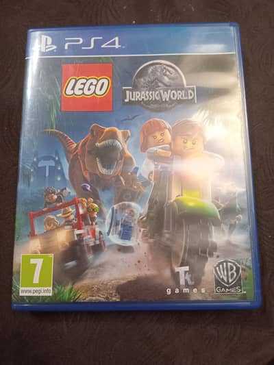 Lego jurassic world for ps4.