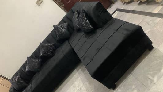 sofa set L shaped corner 6 seater