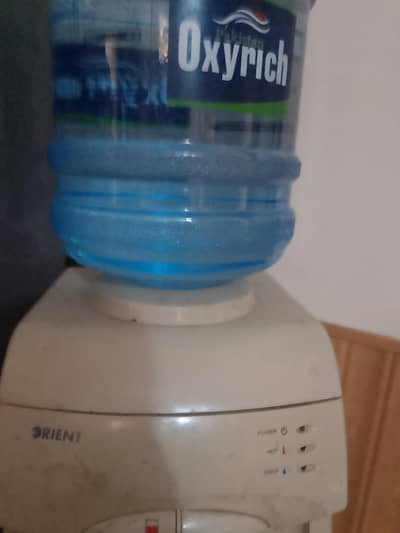 water dispenser in use condition