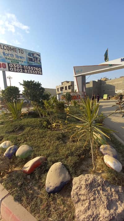 120 Yard Plot For Sale (Next to Corner -Gold Block)