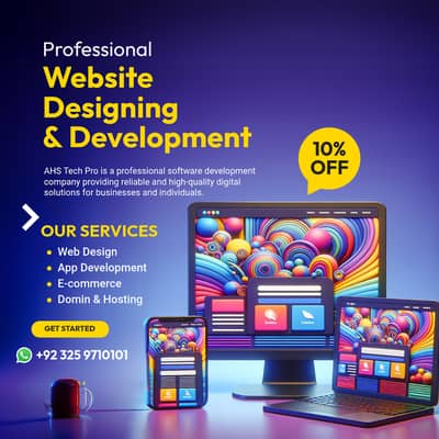 Website Development | Shopify | Wordpress Web Design | App Developer