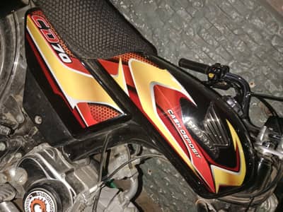 Honda CD 70 fuel tanks tape03086993410