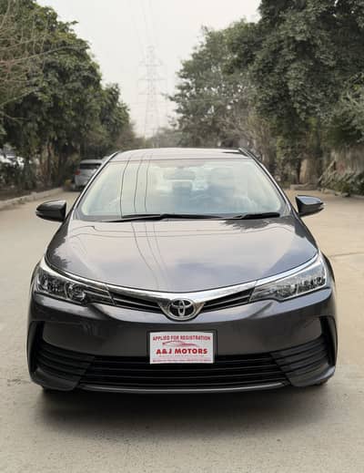 Toyota Corolla Gli 2017 New Shape