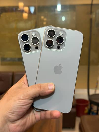 iPhone 15 Pro Max – 256GB - PTA Approved - Water Pack