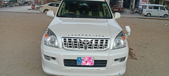 land cruiser Prado TZ full option