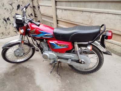 Honda CG 125 2024 model neat and clean
