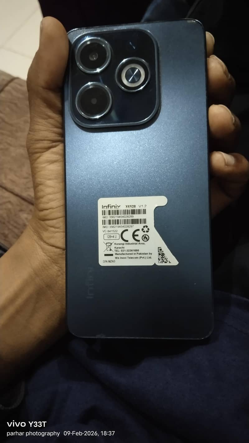 انفنکس ہاٹ 40i –چینج پینل میں پی ٹی اے اپرووڈ (استعمال شدہ) 5