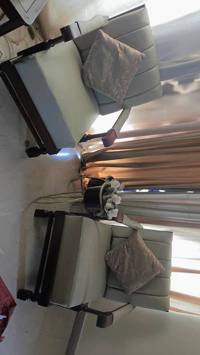 pure wooden heavy wood sofa set 9/10