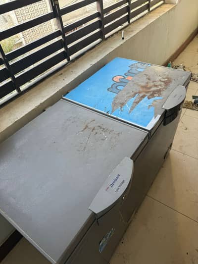 Dawlance Low Voltage Freezer and Fridge.