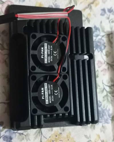 Aluminum heat sink casing for raspberry pi 3B and 4B