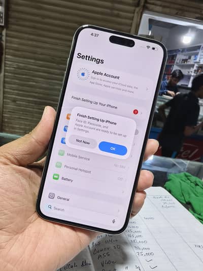 iPhone 15 Pro Max Natural Titanium