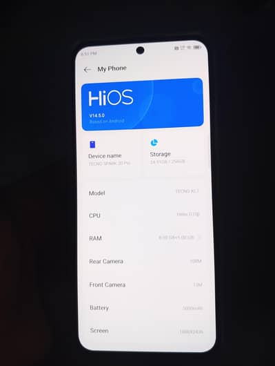 Tecno spark 30 pro 8/256