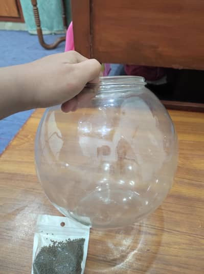 fish plastic bowl and fish feed for sale in cheap price