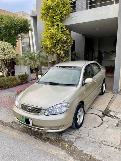 2005 model corolla altis