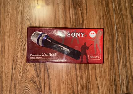 Brand new Wired Sony Mic