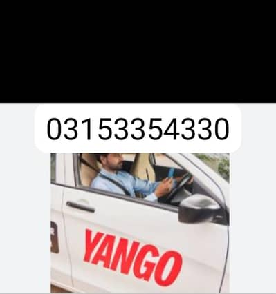 Driver Need Yango k liye experience banda rabta kare