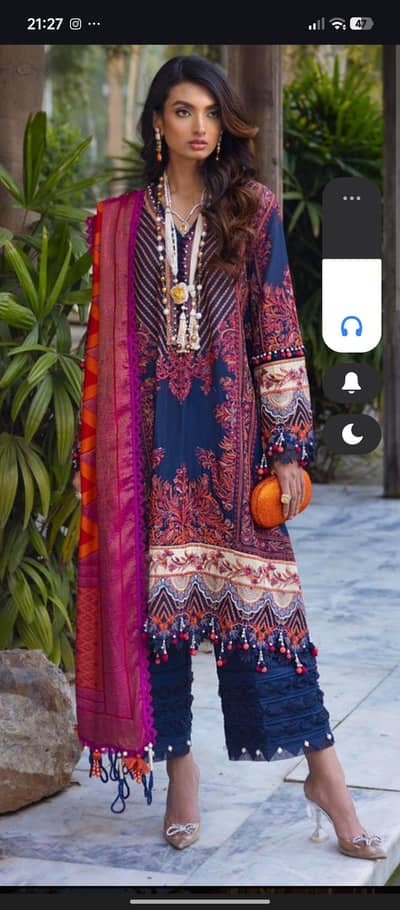 sana safinaz luxury lawn suit medium size