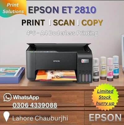 Epson Ecotank Printers | All in one, with Scanner And Wifi fresh stock