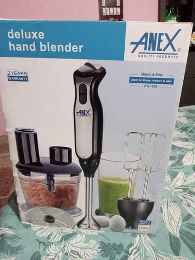 Anex hand blender or mincer  Model No AG-130