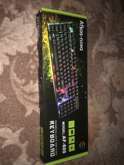 Wired Gaming Keyboard With RGB Lights