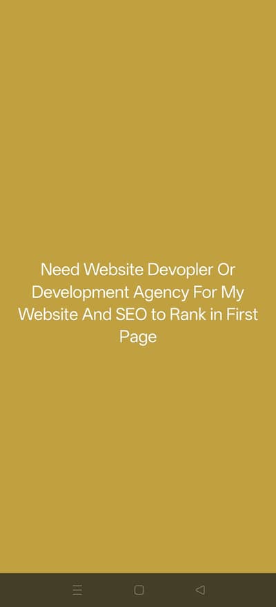 WEBSITE DEVOPLER