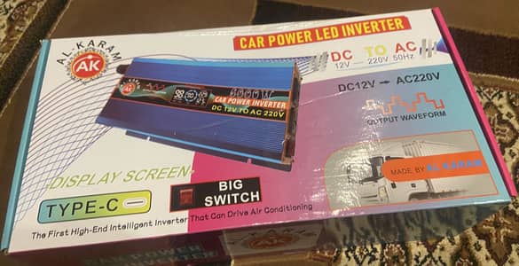6000 Watt Invertor 12v to 230 Dc to Ac DIGITAL Orignal Al Karam