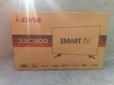 New I-Zone 32” Smart Led C900  Smart LED TV   Box  Pack