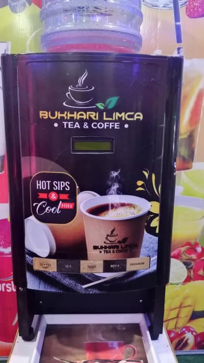 4 flever tea&coffee machine