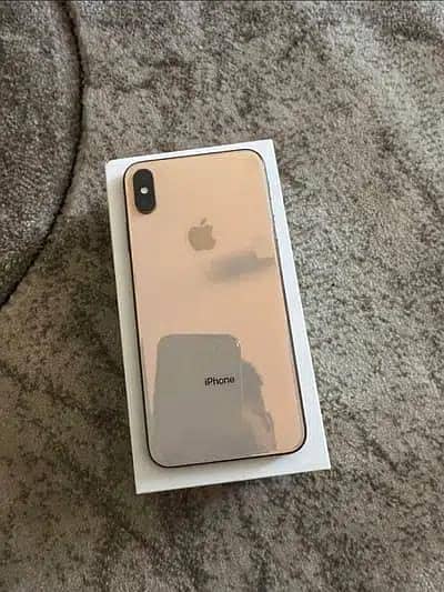 1Apple IPhone XS Max PTA approved 256GB Water pack
