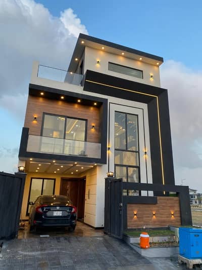 5 Marla Double Unit Ultra Modern Designer Double Heighted House Available. For Sale In Faisal Town F-18 Islamabad.